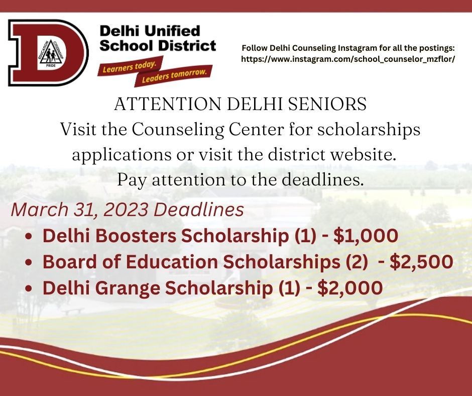 Delhi Scholarships