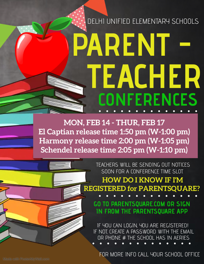 Parent Teacher Conference Week