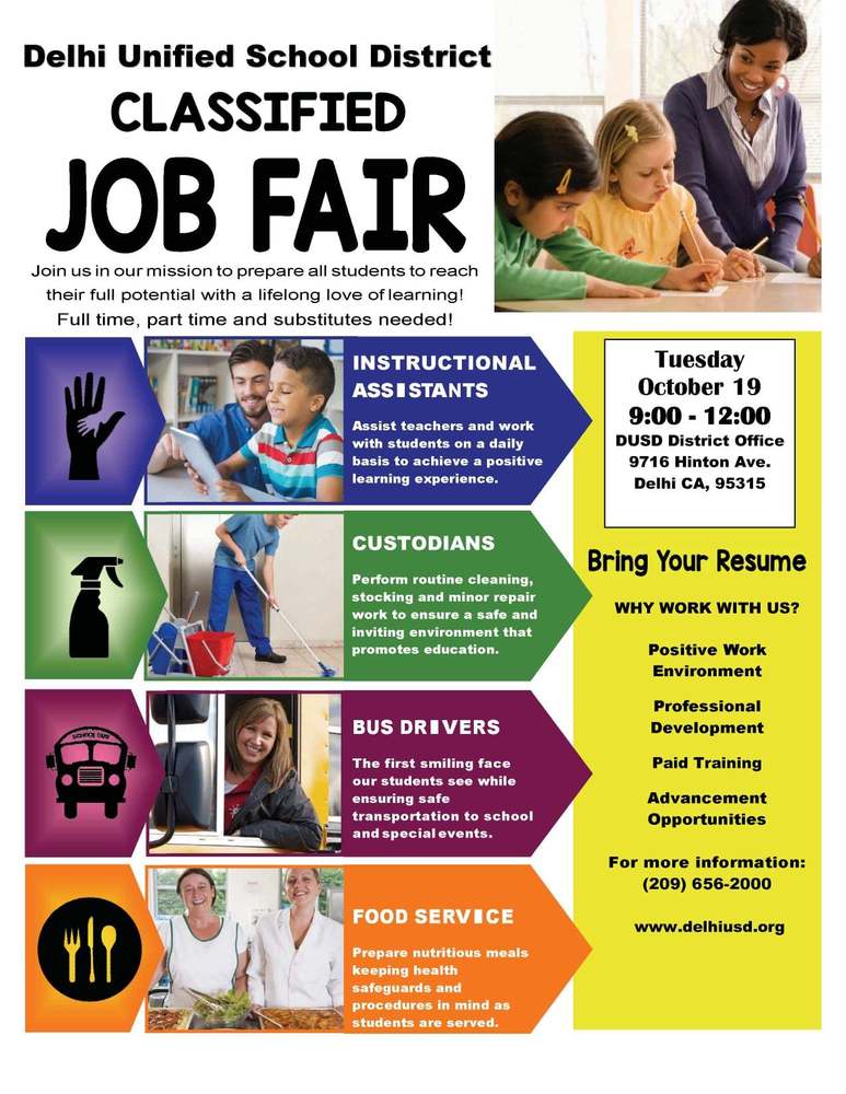Classified Job Fair - October 19