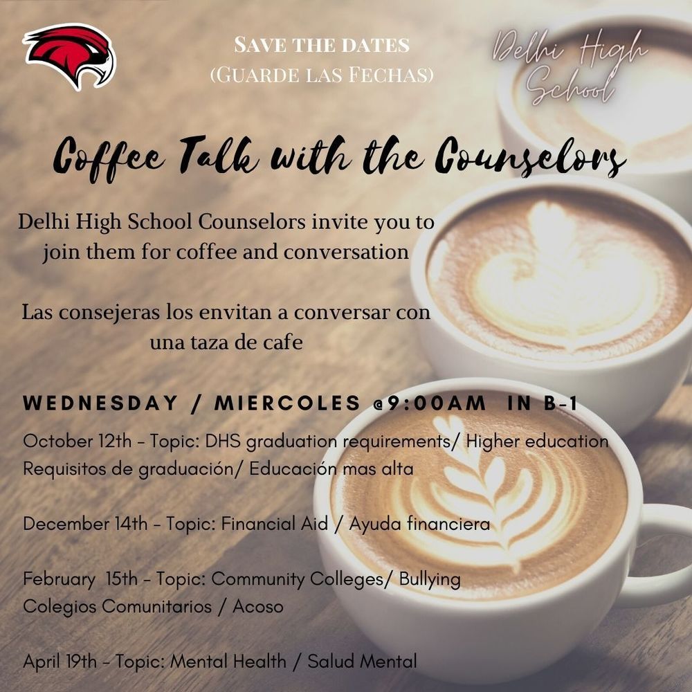 Coffee talk with the Counselors