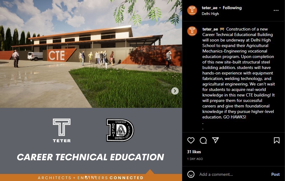 CTE Construction Preparation beginning Monday, January 23, 2023