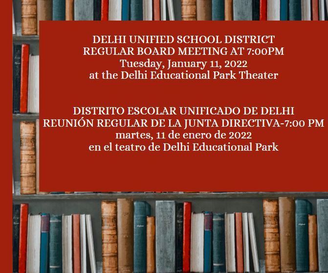 January 11, 2022 Regular Board Meeting