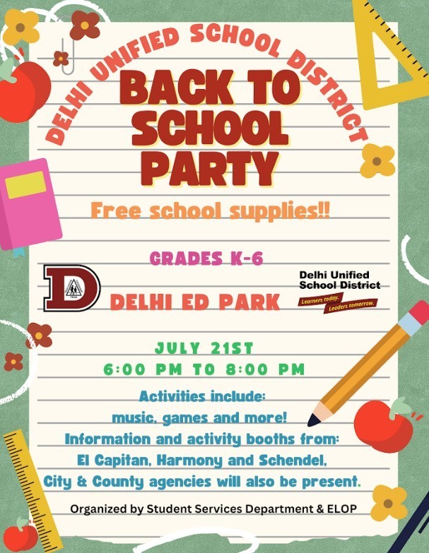 Annuel Back to School Block  Party